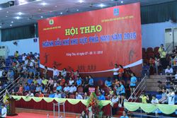 PVPS chi nhánh Nhơn Trạch tham dự hội thao ngành Dầu Khí 2016 khu vực phía nam