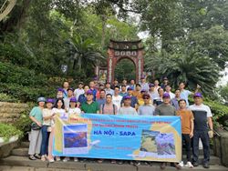 Chi nhánh Nhơn Trạch tổ chức tour Du lịch nghỉ mát cho toàn thể CBCNV năm 2023  tại Đền Hùng - Sapa – Lào Cai