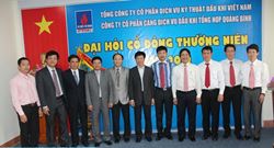 PTSC Thanh Hóa và PTSC Quảng Bình tổ chức thành công ĐHCĐ 2012