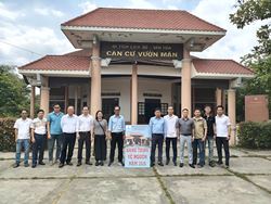Chương trình về nguồn 2026 của Chi bộ PV Power Services - Chi nhánh Cà Mau Tại Khu di tích căn cứ Vườn Mận Cần Thơ