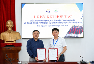 Tin hợp tác cùng các đơn vị đào tạo nhân lực: PVPS đồng hành cùng TNUT phát triển nguồn nhân lực kỹ thuật chất lượng cao