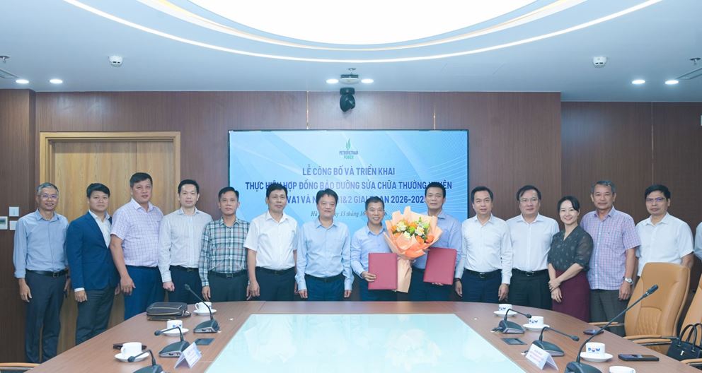 PV Power TSC và PVPS triển khai hợp đồng bảo dưỡng, sửa chữa các nhà máy điện